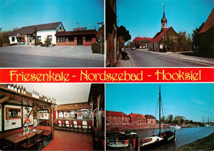 Hooksiel Nordseebad Friesenate Kirche Gastraum Fischkutter
