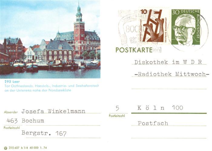 Leer Ostfriesland Partie an der Unterems