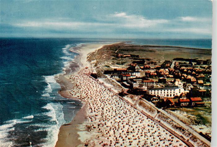 Wangerooge Wangeroog Nordseebad Fliegeraufnahme