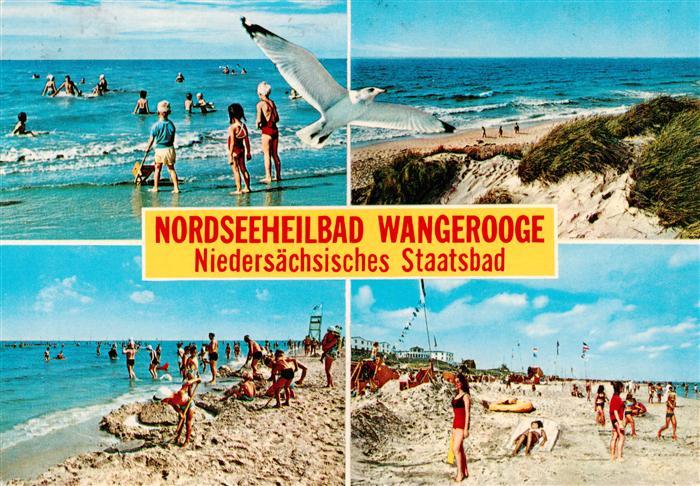 Wangerooge Wangeroog Nordseebad Badestrand Duenen