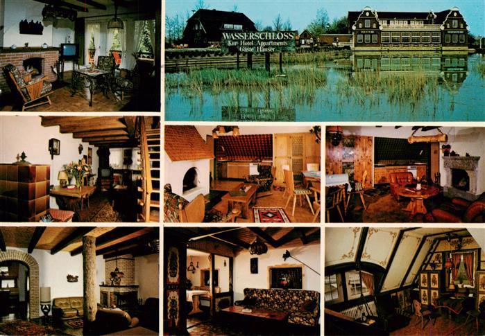 Neuharlingersiel Wasserschloss an der Nordsee Gastraeume