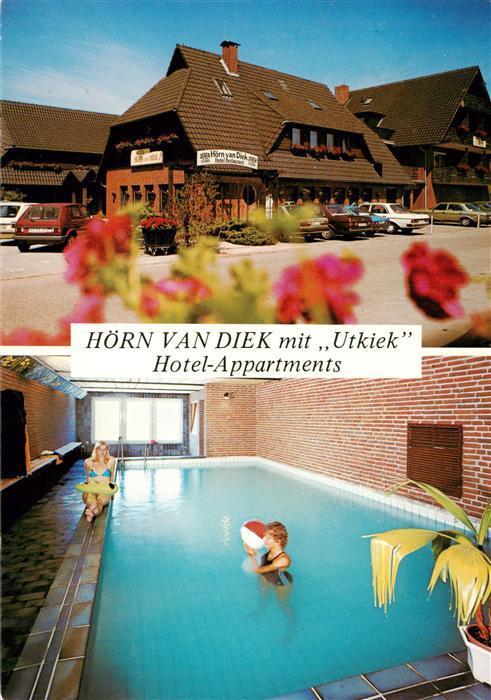 Bensersiel Esens Hoern Van Diek mit Utkiek Hotel Appartements Hallenbad