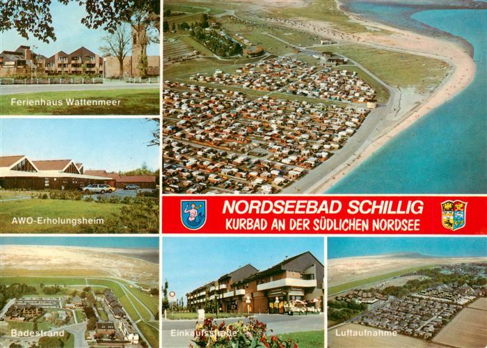 Schillig Horumersiel Nordseebad Ferienhaus Wattenmeer AWO Erholungsheim Badestra