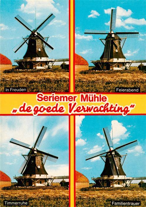 Seriem Neuharlingersiel Seriemer Muehle de goede Verwachting In Freuden Feierabe