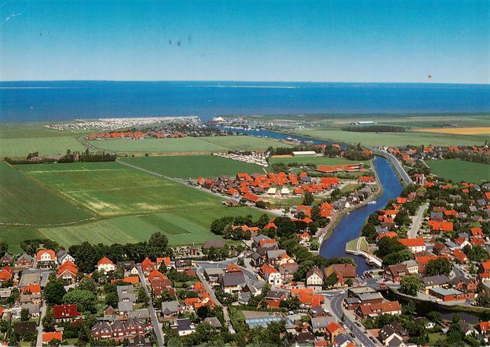 Carolinensiel-Harlesiel Ostfriesland Fliegeraufnahme