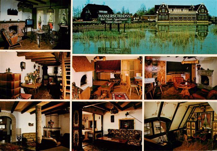 Neuharlingersiel Wasserschloss an der Nordsee Gastraeume