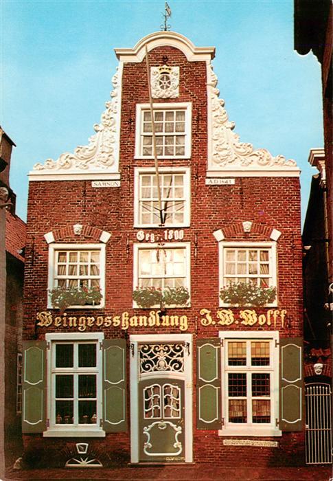 Leer Ostfriesland Haus Samson Wollf’sches Haus