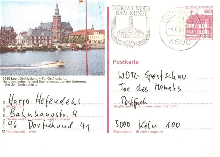 Leer Ostfriesland Partie an der Ems