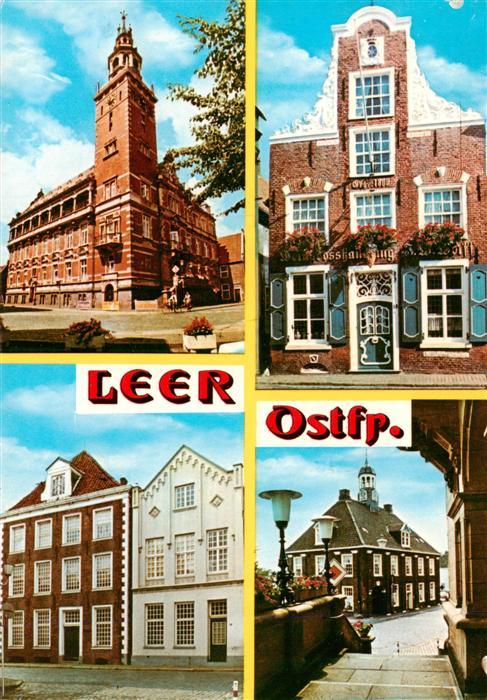 Leer Ostfriesland Rathaus Samsonhaus Ortspartien