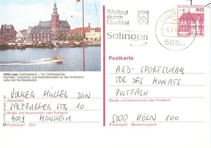 Leer Ostfriesland Partie an der Unterems