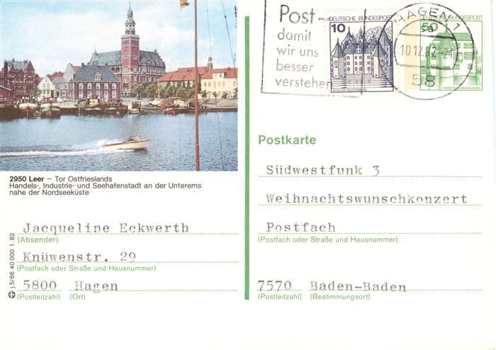 Leer Ostfriesland Partie an der Unterems