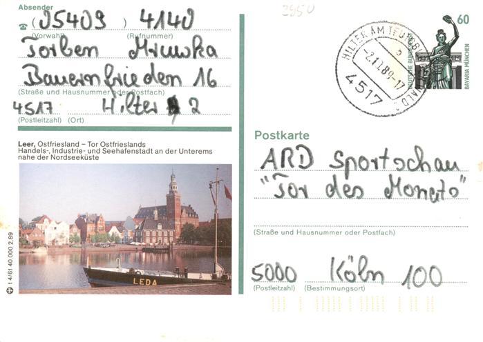 Leer Ostfriesland Partie an der Unterems