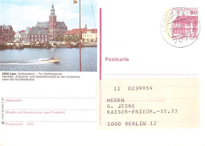 Leer Ostfriesland Partie an der Unterems