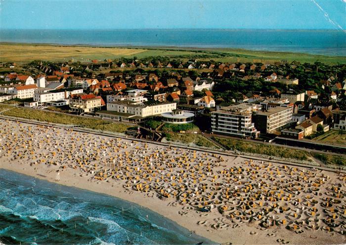 Wangerooge Wangeroog Nordseebad Fliegeraufnahme