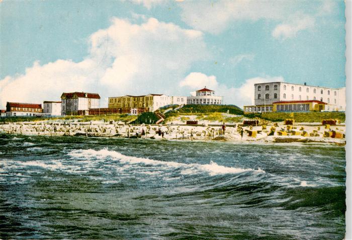 Wangerooge Wangeroog Nordseebad Strand Strandhotels