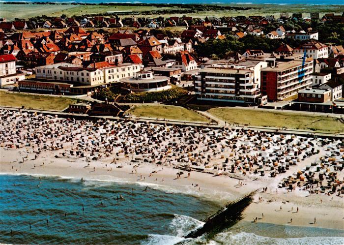 Wangerooge Wangeroog Nordseebad Fliegeraufnahme