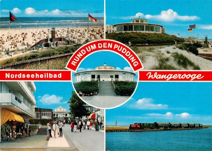 Wangerooge Wangeroog Nordseebad Strand Cafe Pudding Ortspartie Inselbahn