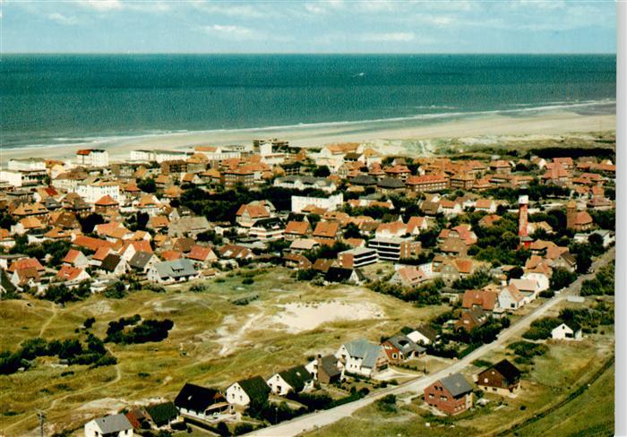 Wangerooge Wangeroog Nordseebad Fliegeraufnahme