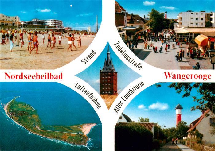 Wangerooge Wangeroog Nordseebad Strand Zedeliusstrasse Alter Leuchtturm Fliegera