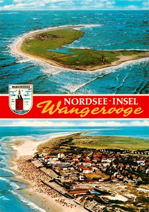 Wangerooge Wangeroog Nordseebad Fliegeraufnahmen