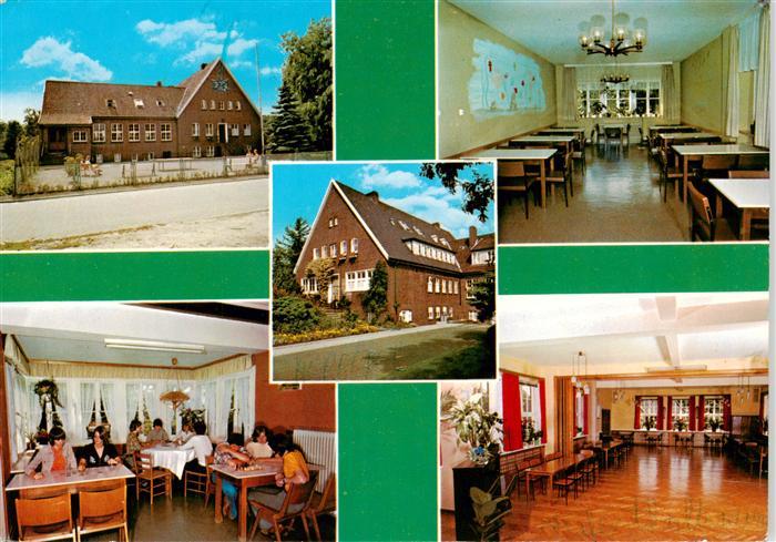 Aurich Ostfriesland Kreisjugendherberge Gastraeume