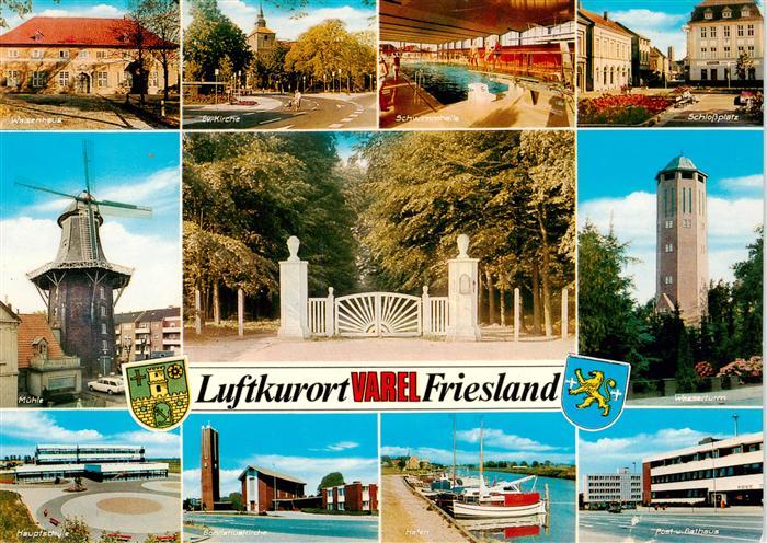 Friesland Emden Waisenhaus Ev Kirche Schwimmhalle Schlosplatz Muehle Eingang Was