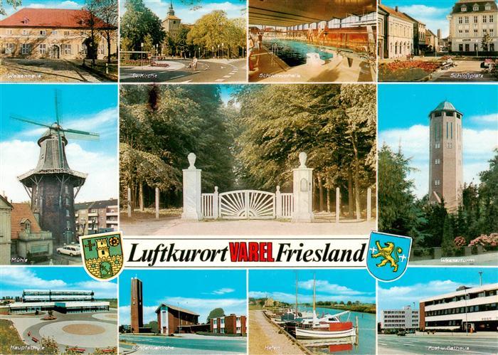 Friesland Emden Waisenhaus Ev Kirche Schwimmbad Schlossplatz Muehle Eingang Wald