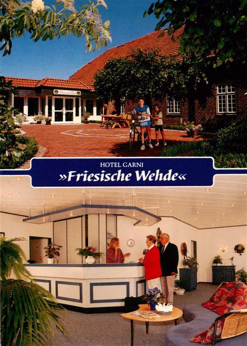 Bockhorn Friesland Hotel Garni Friesische Wehde Rezeption