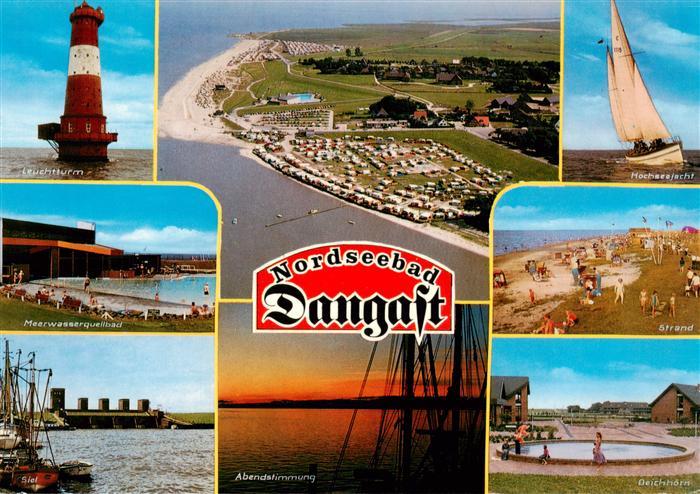 Dangast Nordseebad Leuchtturm Fliegeraufnahme Hochseejacht Meerwasserquellbad St