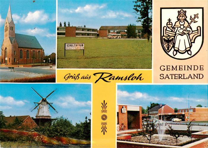 Ramsloh Kirche Schulzentrum Muehle Sparkasse