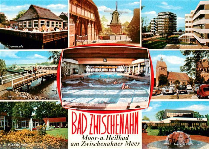 Bad Zwischenahn Strandcafe Ammerlaender Bauernhaus mit Muehle Kurzentrum Hallenb