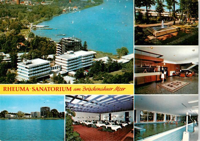 Bad Zwischenahn Rheuma Sanatorium am Zwischenahner Meer Speisesaal Rezeption Hal