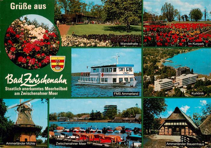 Bad Zwischenahn Wandelhalle Kurpark FMS Ammerland Kurklinik Ammerlaender Muehle