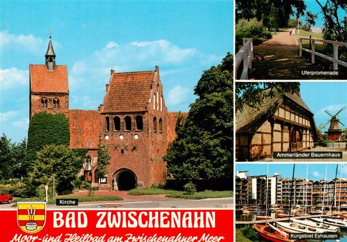 Bad Zwischenahn Kirche Uferpromenade Ammerlaender Bauernhaus Kurgebiet Eyhausen