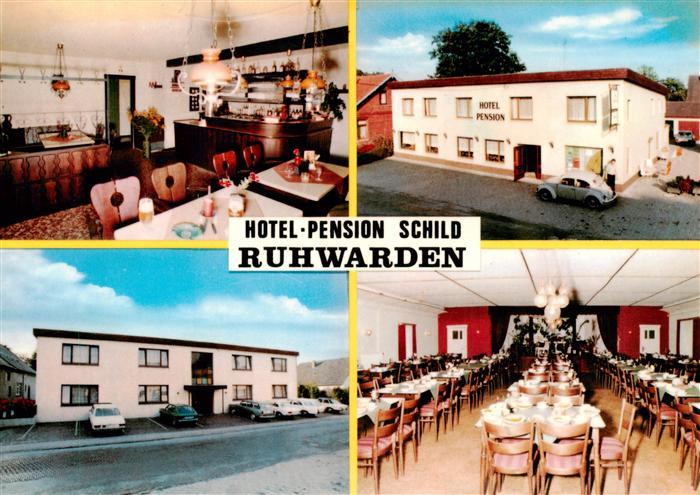 Ruhwarden Hotel Pension Schild Gastraum Speisesaal