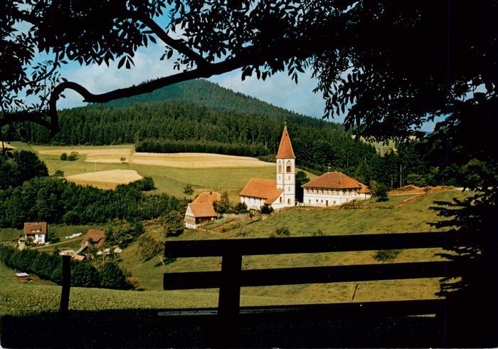 St Roman Wolfach Panorama mit Katholischer Pfarrkirche