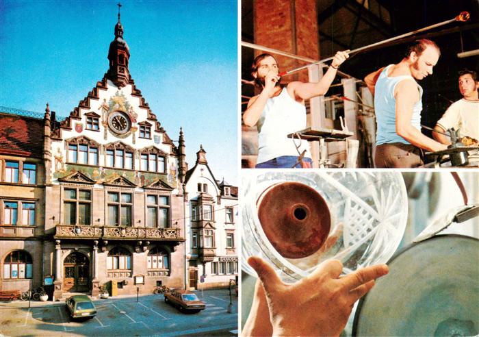 Wolfach Schwarzwald Dorotheenhuette Glasmacher Glasschleifer Rathaus