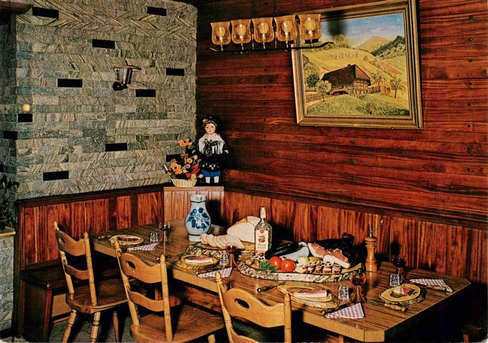 Oberwolfach Gasthof Hotel zum Koenige Vesperplatte