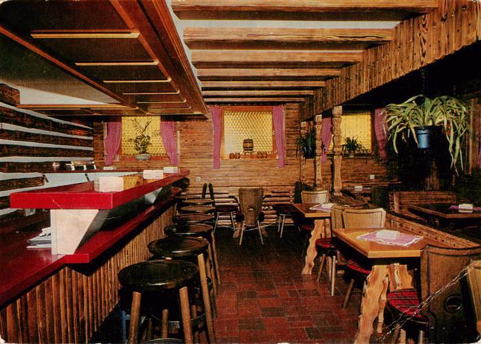 Oberwolfach Gasthaus Drei Koenig Kellerlokal Theke