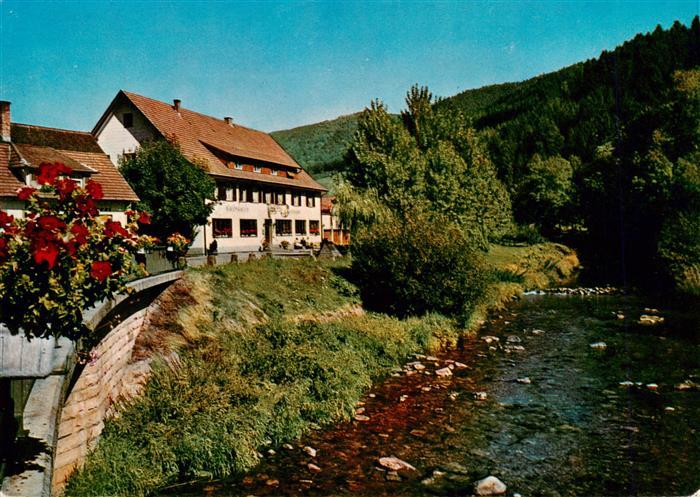 Oberwolfach Gasthof Pension Hirschen am Fluss