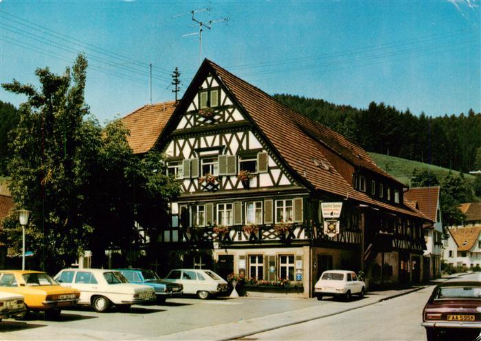 Schenkenzell Gasthof Sonne Fachwerkhaus
