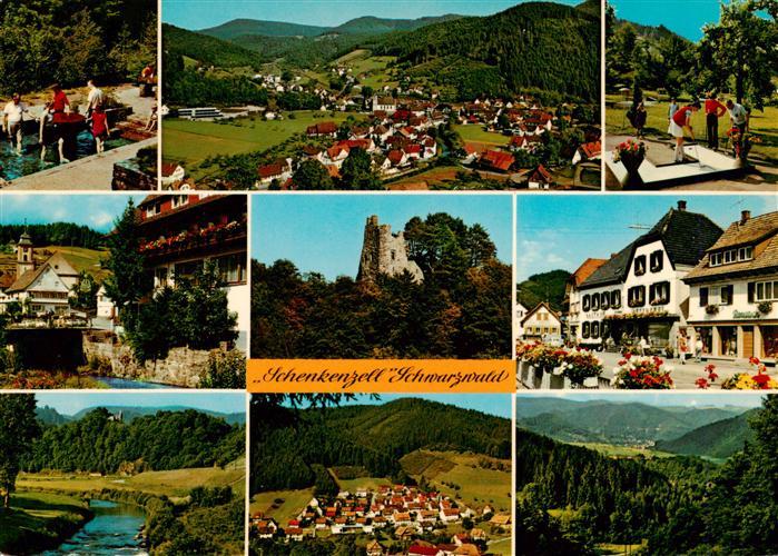 Schenkenzell Panorama Ortsmotive Minigolf Wassertreten Landschaft