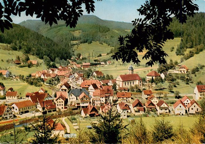 Schenkenzell Panorama Luftkurort im Kinzigtal Schwarzwald