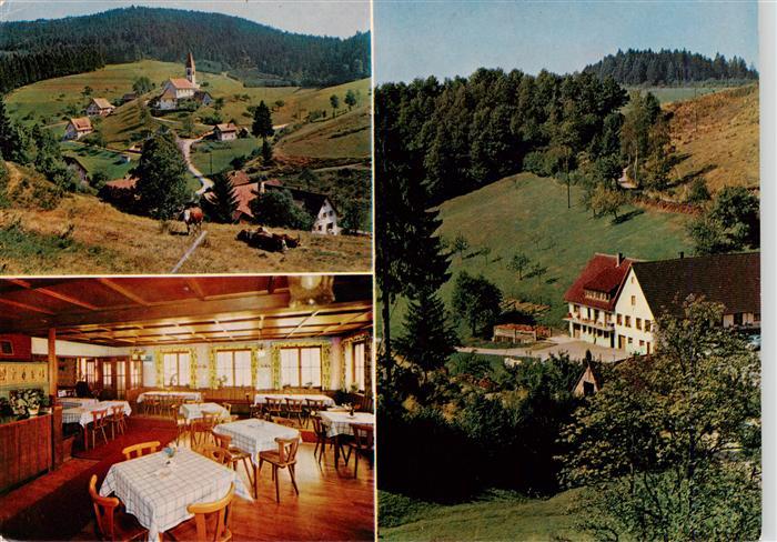 St Roman Wolfach Gasthof Pension Adler Panorama Schwarzwald