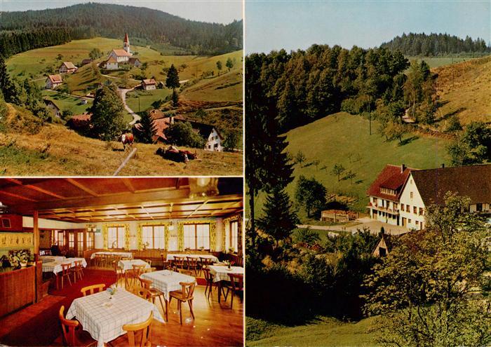 St Roman Wolfach Gasthof Pension Adler Panorama Schwarzwald