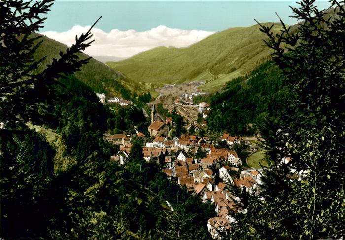 Schiltach Panorama Luftkurort im Schwarzwald