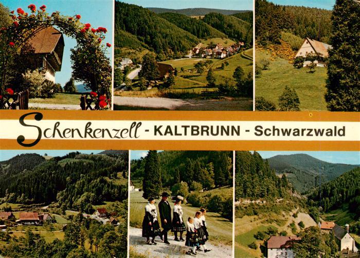 Kaltbrunn Schenkenzell Panorma Schwarzwaldhof Trachten Landschaft Schwarzwald