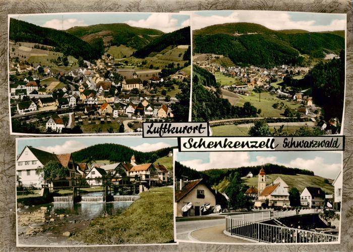 Schenkenzell Teilansichten Luftkurort im Schwarzwald Kinzig Wehr