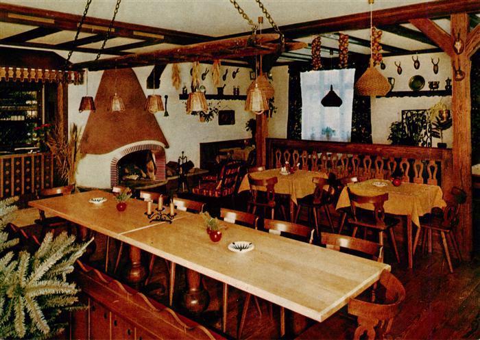 Schapbach Gasthof Pension zum Adler Gastraum