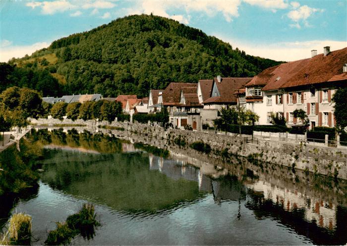 Wolfach Schwarzwald Partie an der Kinzig Luftkurort im Schwarzwald